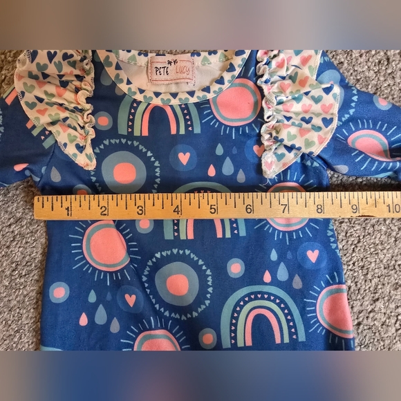 Pete & Lucy Infant 0-3 Month Onsie Bottom Buttons Boutique Brand - Picture 6 of 6